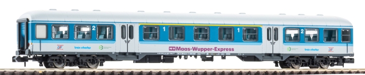 PIKO 40655 - N - N-Personenwagen 1./2. Kl. Maas-Wupper-Express, GFF, Ep. VI